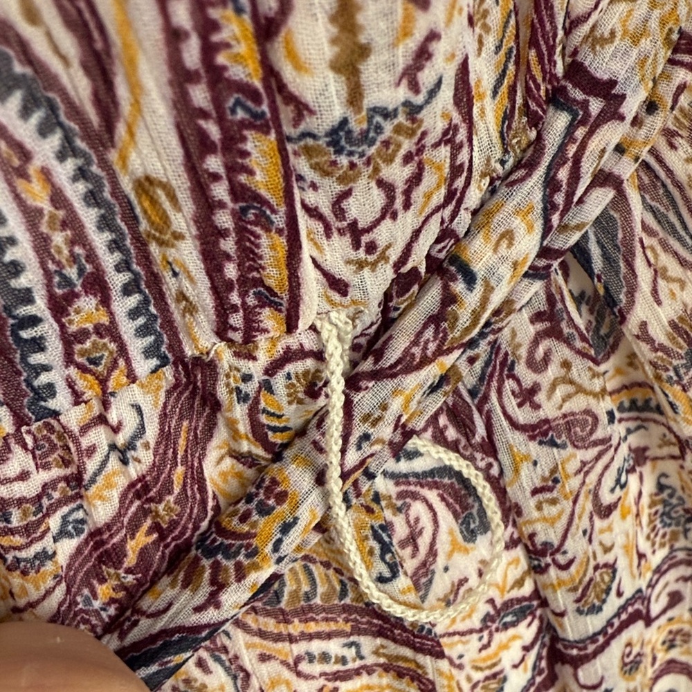 Elegant Banana Republic Paisley Print Dress size S - Picture 6 of 8